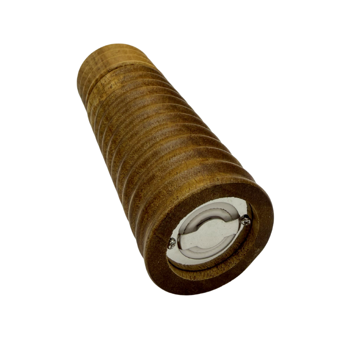 Moedor de pimenta em madeira acacia Grano 15x5cm fundo - Il Nido