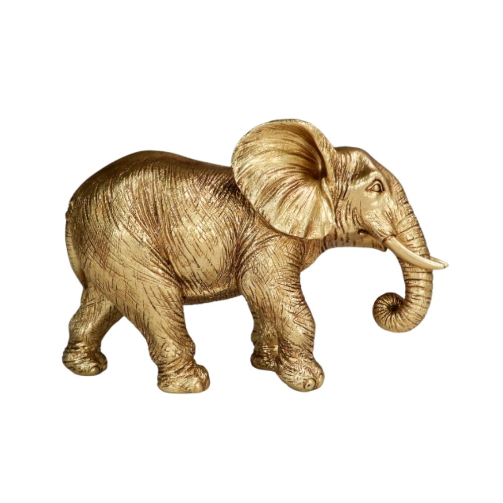 Escultura elefante em poliresina