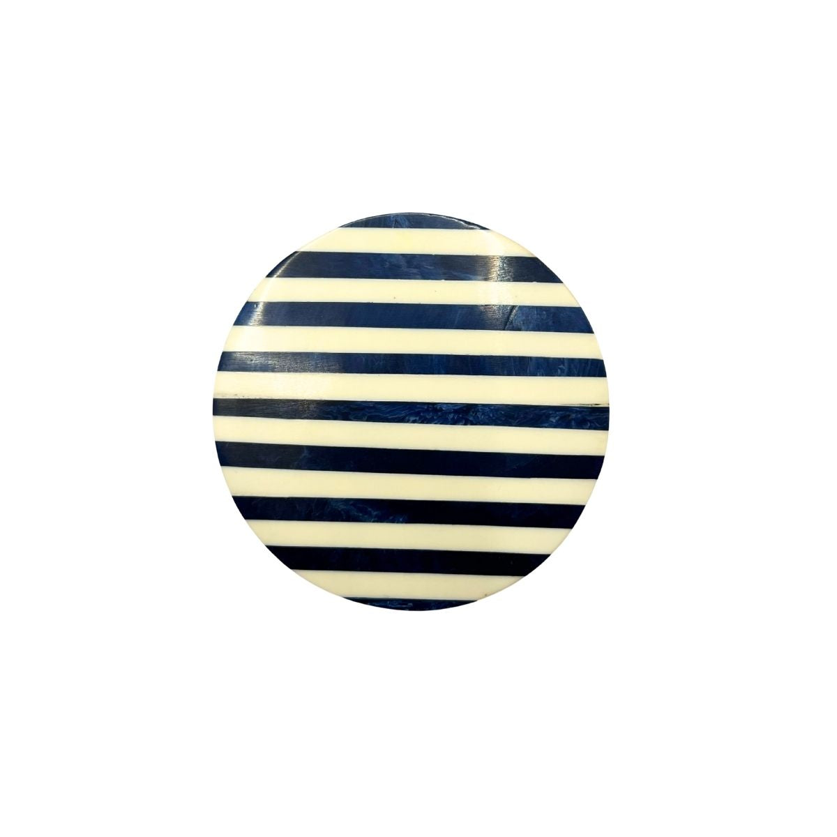Kit 6 copos baixos Shine + Porta-Copo Blue Stripes