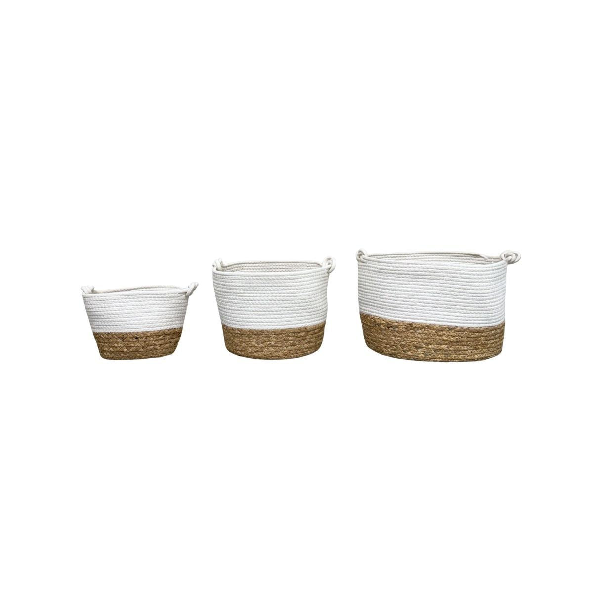Kit 3 cestos Aconchego