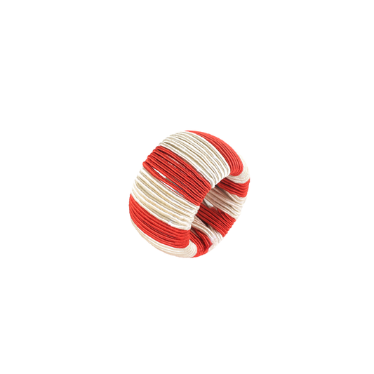 Conjunto anéis de guardanapo Stripes 4 peças - mesa posta - il nido
