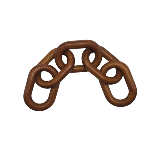 Elos decorativos em madeira