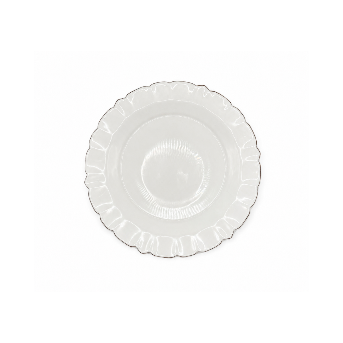 Kit 2 unidades prato de sobremesa Opaline Shine 21cm - Il Nido