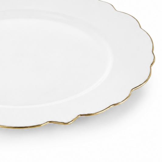 Kit 2 unidades prato de sobremesa Opaline Shine 21cm - Il Nido