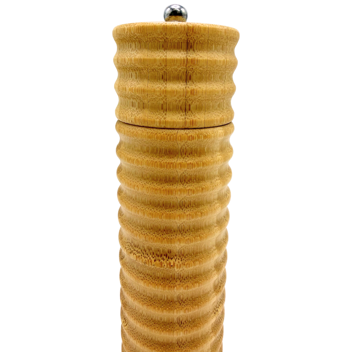 Moedor de pimenta madeira Bambu Grano 15x5cm close - Il Nido