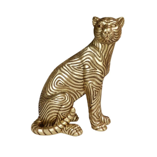 Escultura onça listrada