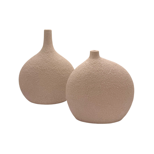 Conjunto vasos em cerâmica Funil 2 peças