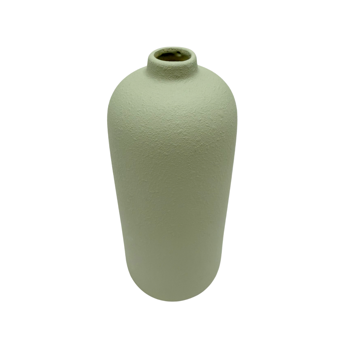 Vaso de cerâmica Sálvia cor verde sálvia em vista detalhada - Il Nido