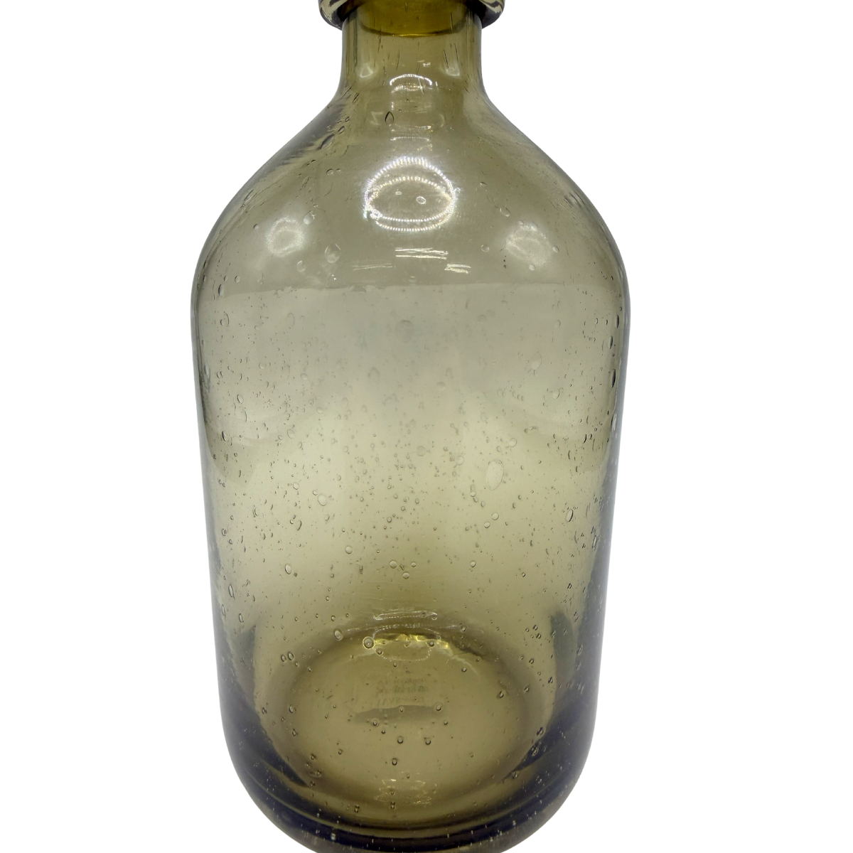 Vaso Fumê em vidro marrom fumê em vista detalhada - Il Nido
